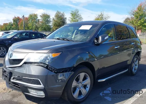 2012 Acura Mdx Technology Package из США, поврежденный, VIN 2HNYD2H46CH512883